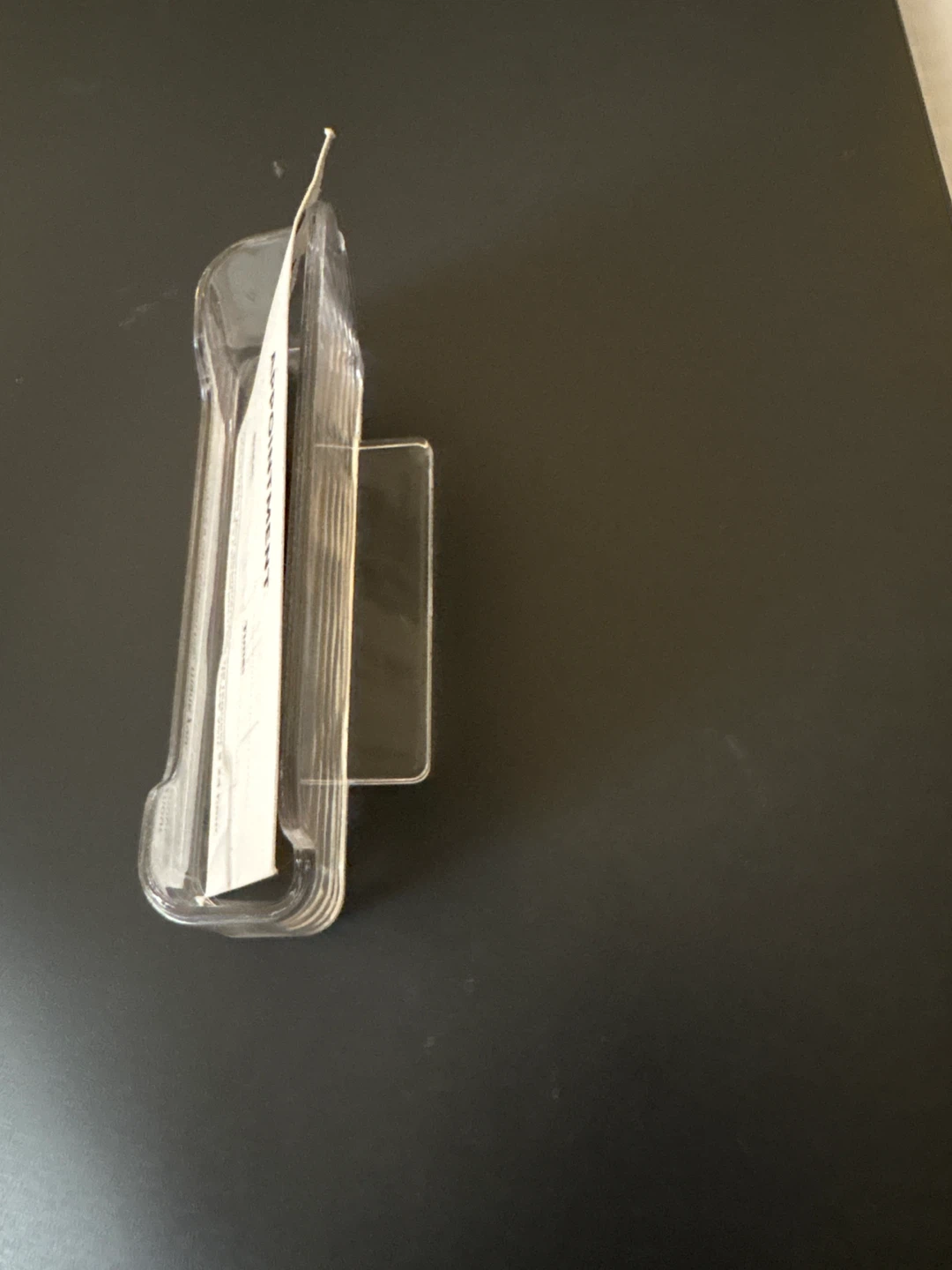 Clear business Card Holder - photo 4