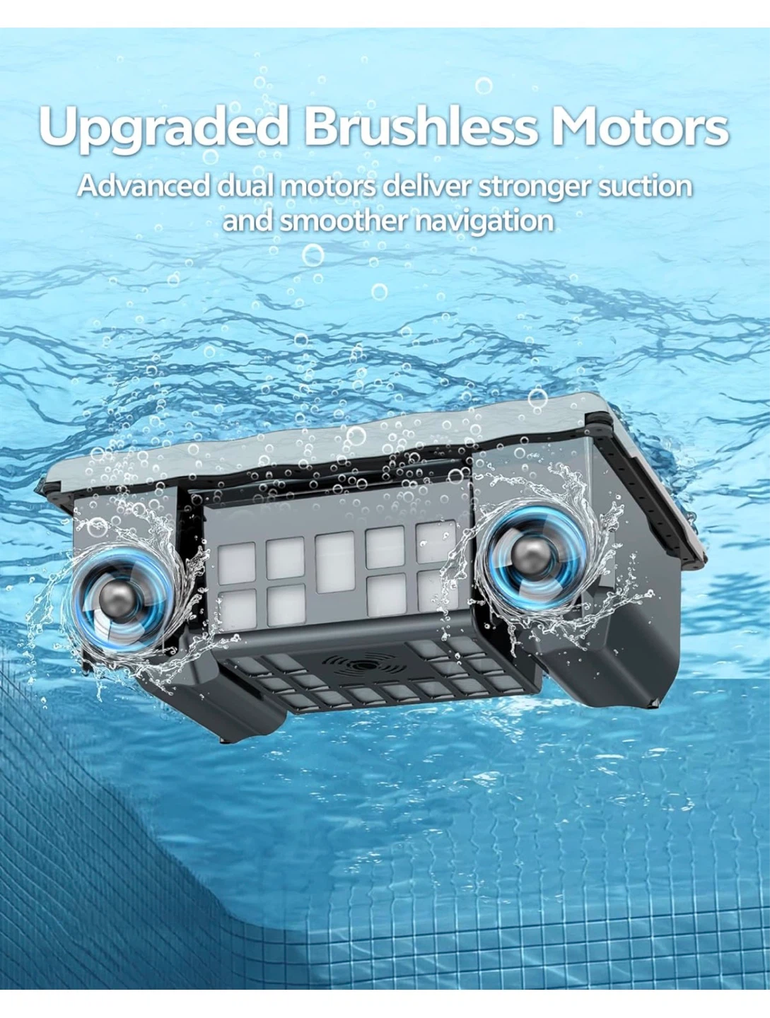 i-Clyner Automatic Pool Cleaner with Solar Charging - photo 4