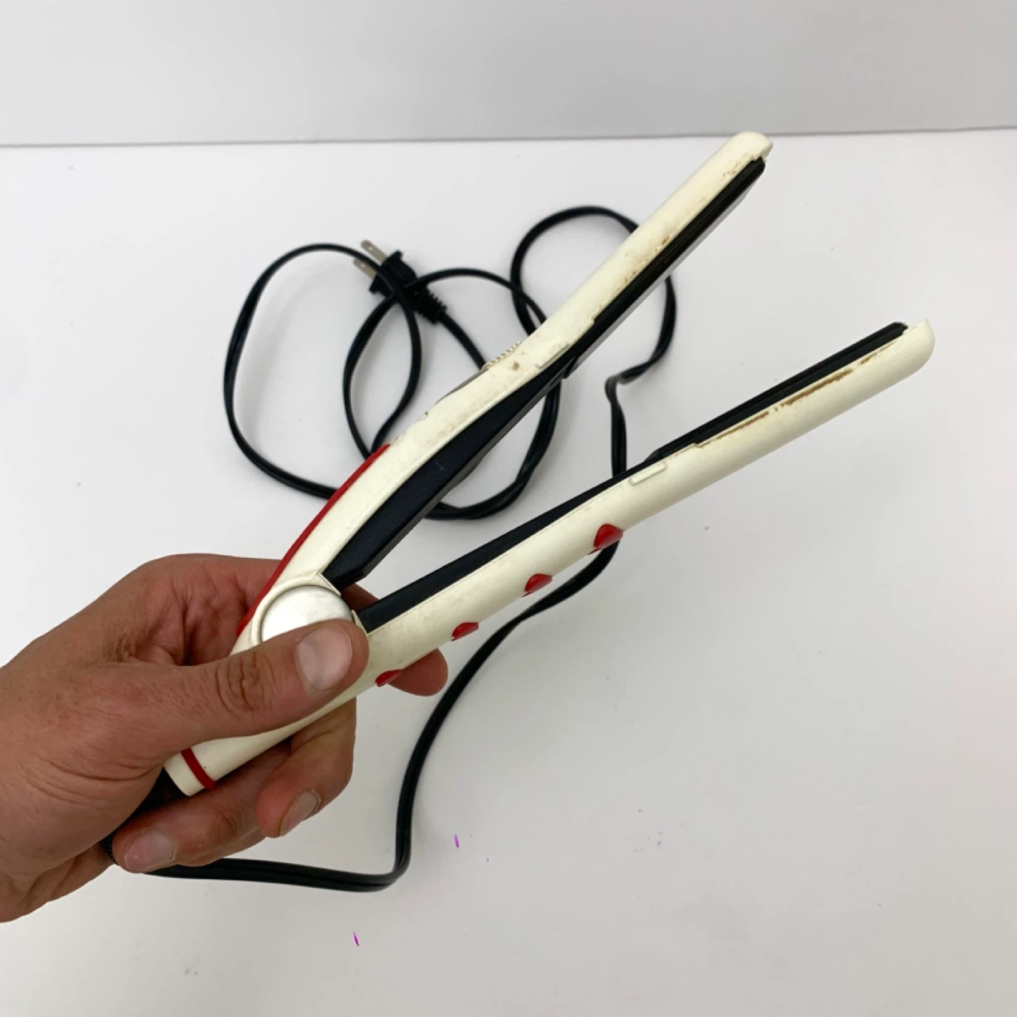 Hair Straightener Ceramic Hair Iron Styling Tool Revlon Stylix - photo 4