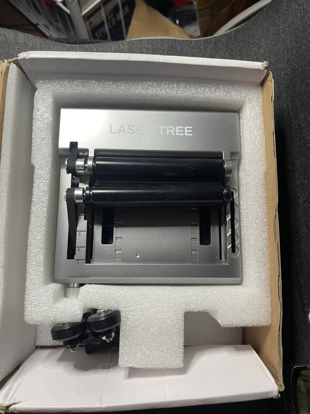 LASER TREE Rotary Roller Attachment 5-100mm