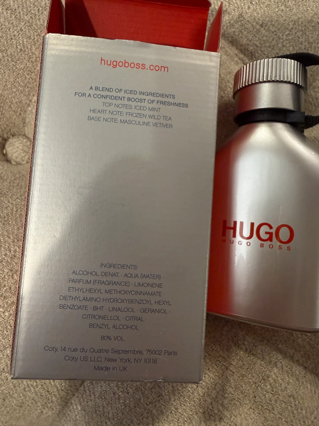 Hugo Boss Iced EDT 75 ml - cologne