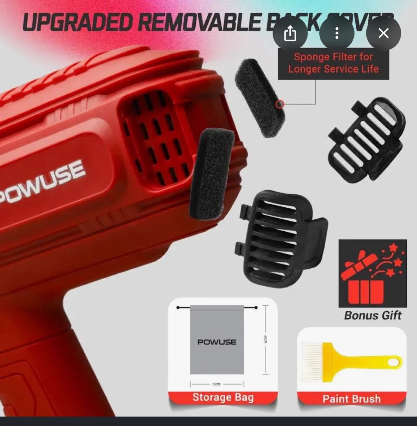 Powuse Cordless Paint Sprayer - photo 3