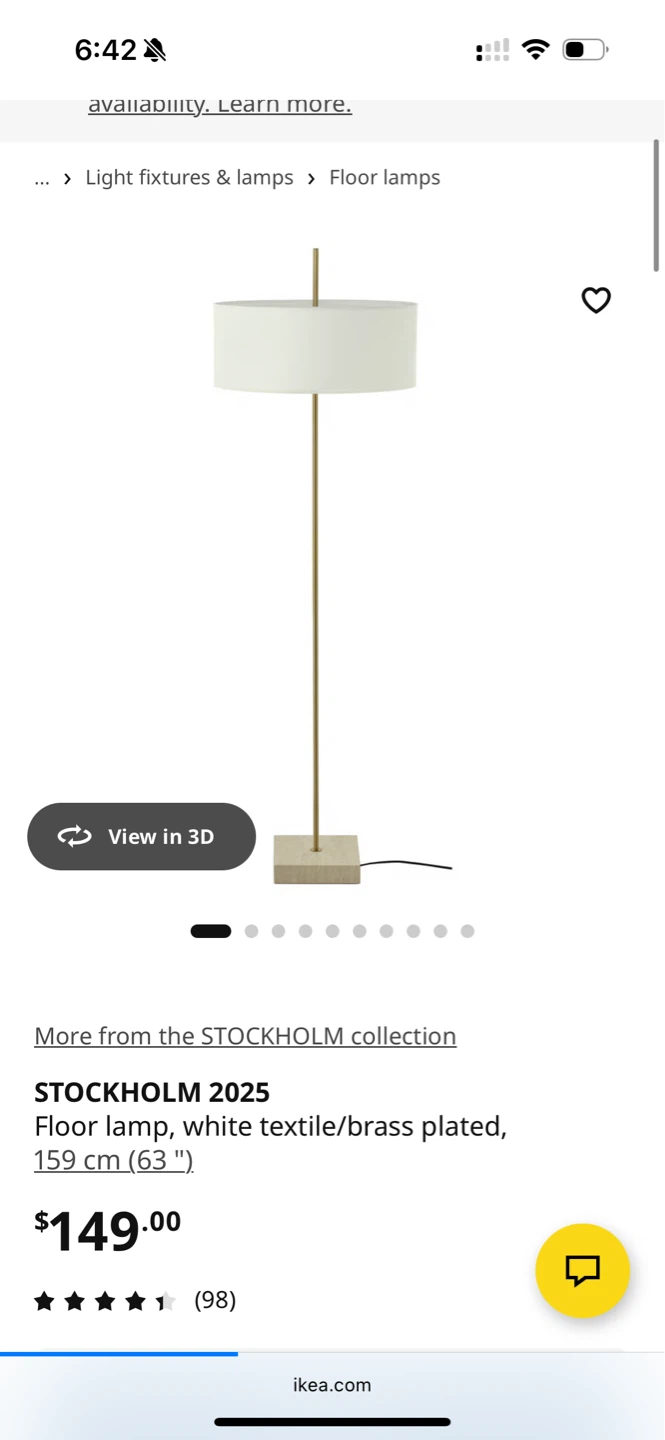 IKEA STOCKHOLM 2025 Floor Lamp -