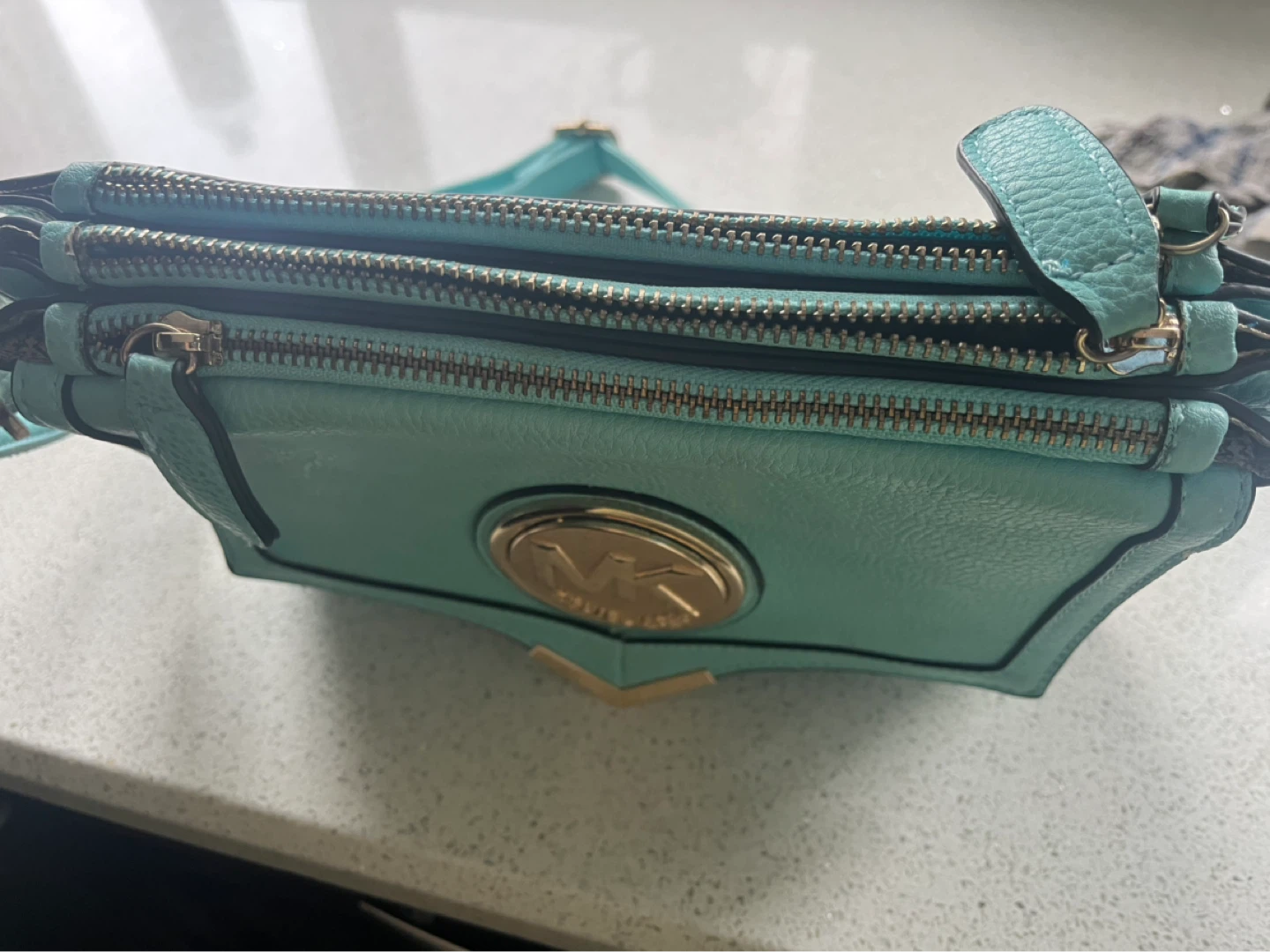 Michael Kors Turquoise Crossbody Bag - photo 3