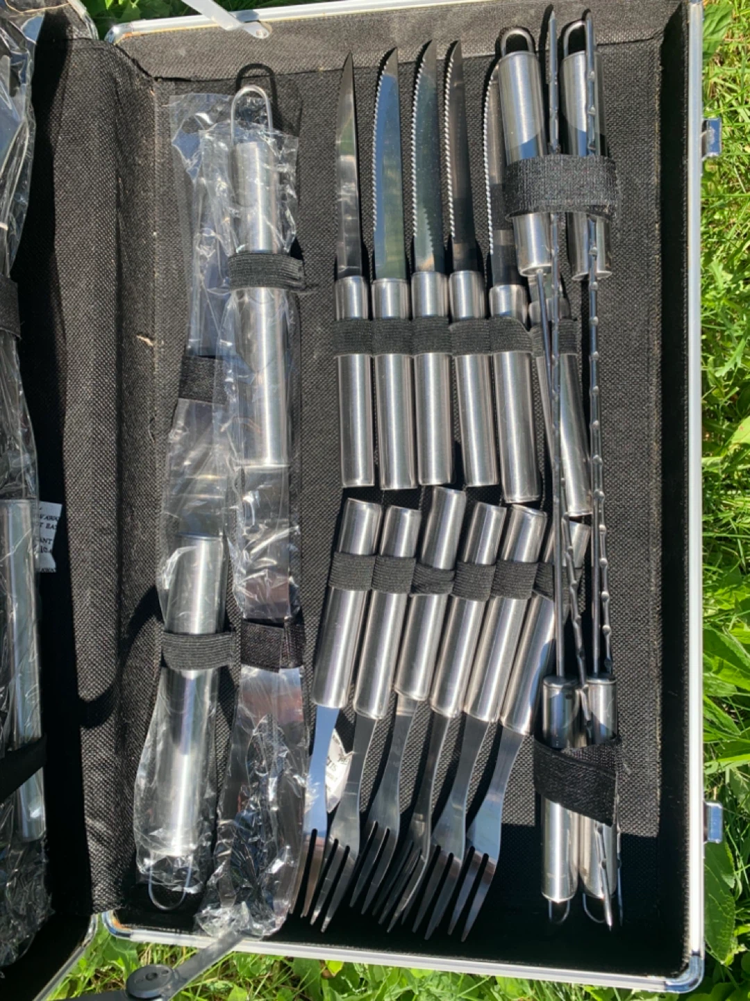 19-Piece BBQ Grill Tool Set with Carrying Case - photo 3