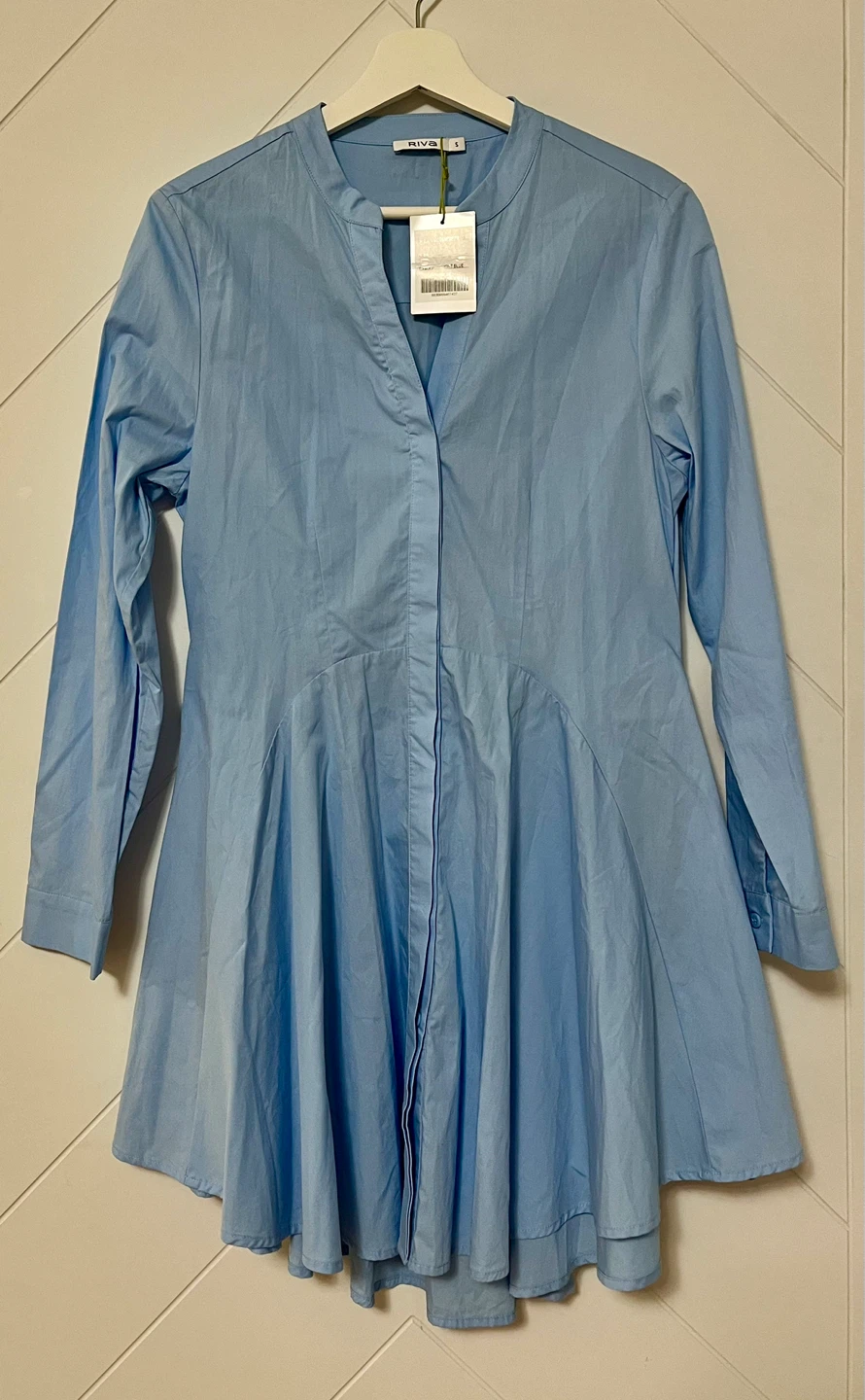 Riva Light Blue Dress Size S
