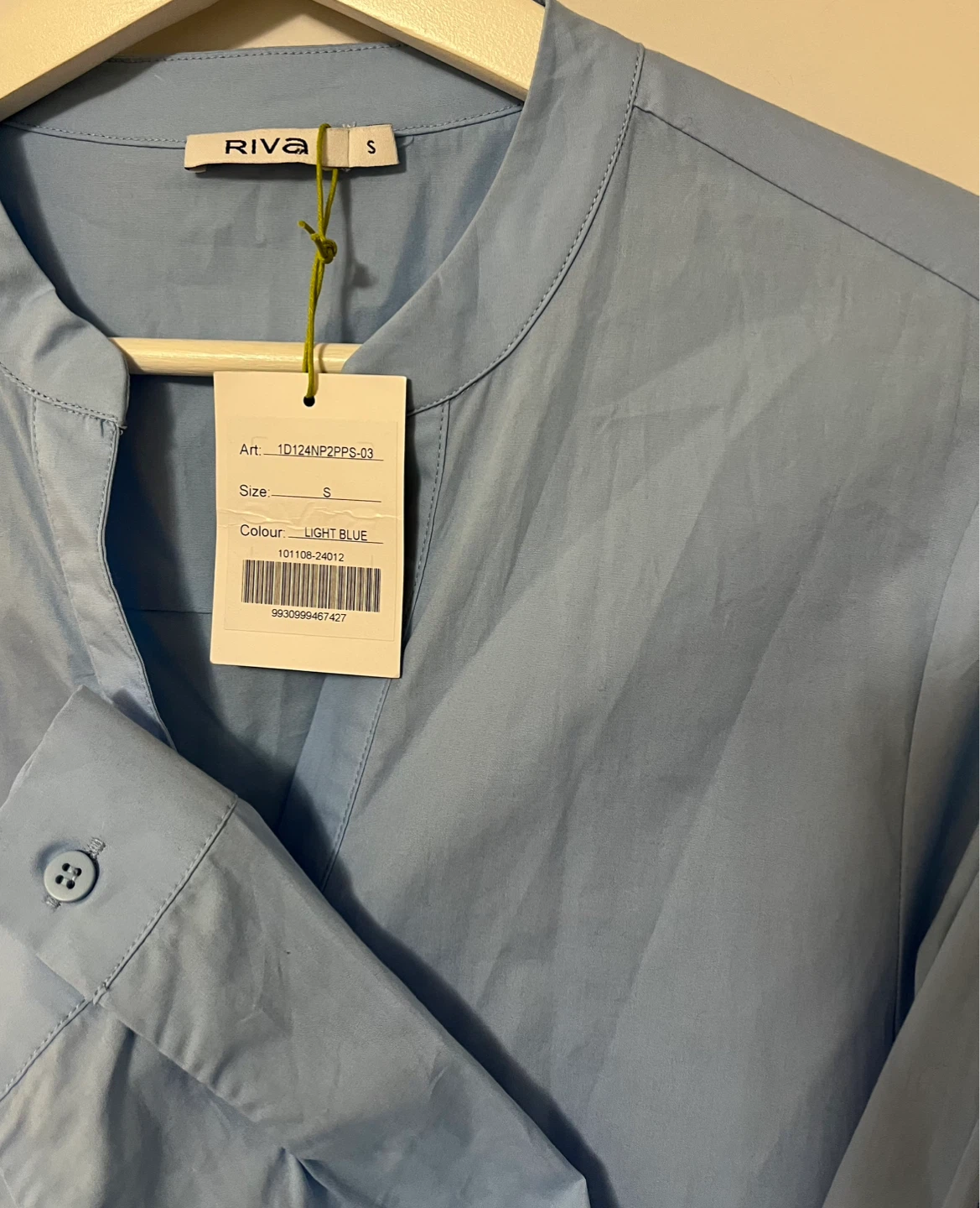 Riva Light Blue Dress Size S - photo 2
