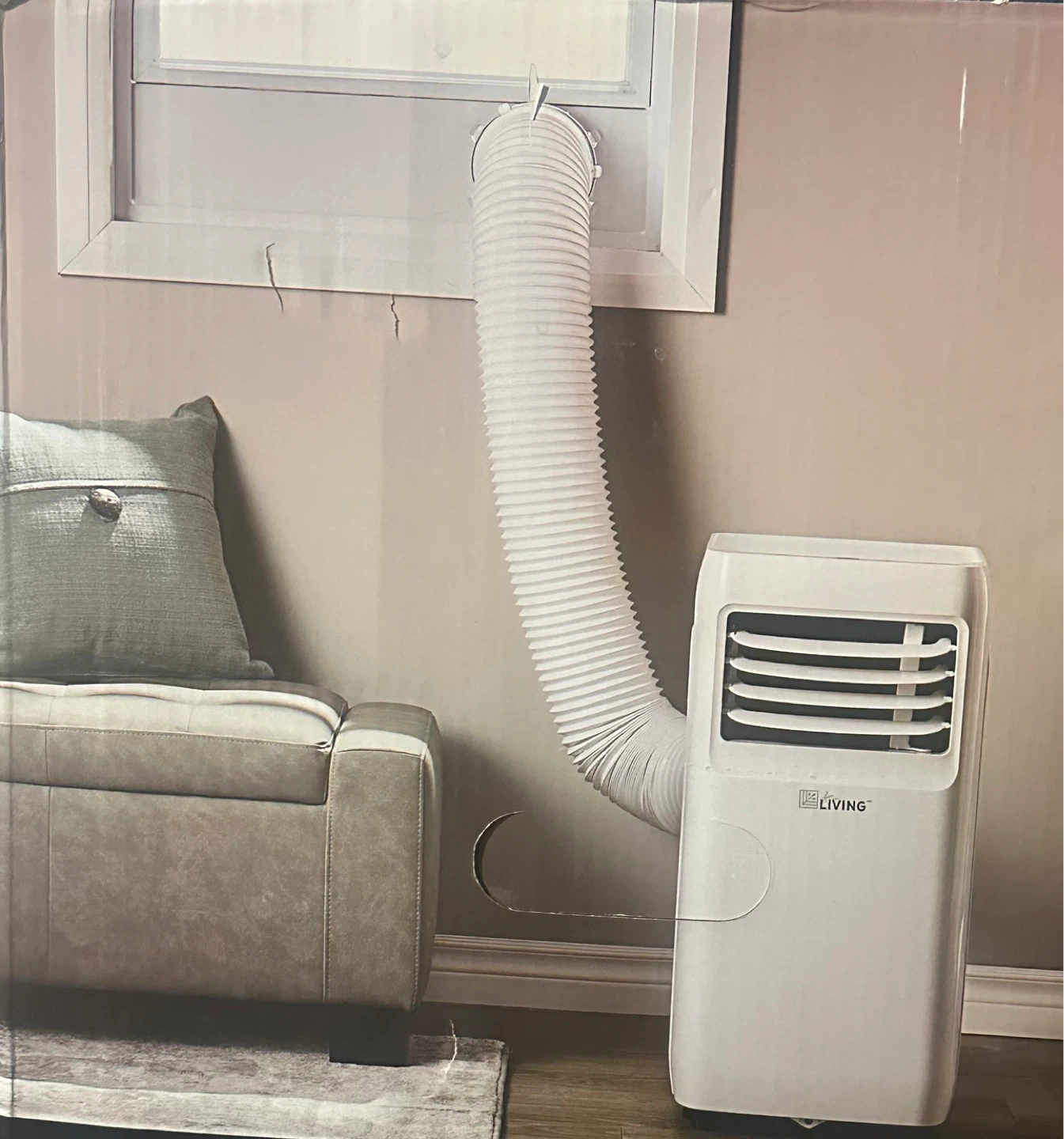 Living Portable Air Conditioner with Exhaust Hose
