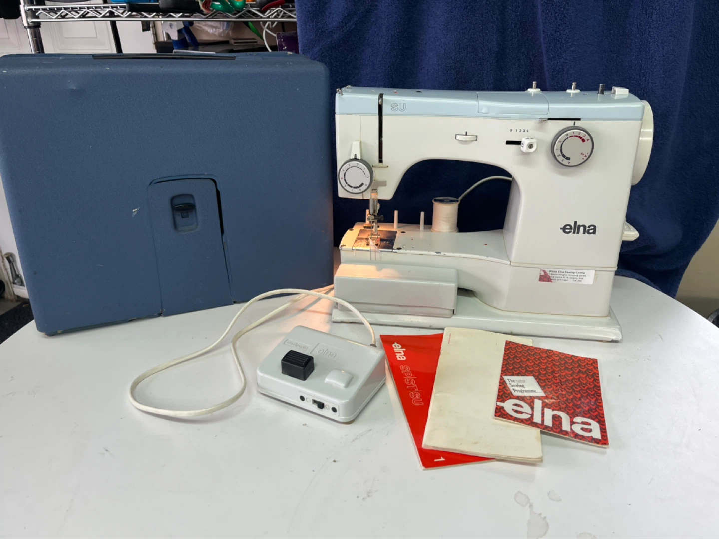 Elba Sewing machine with pedal - works great