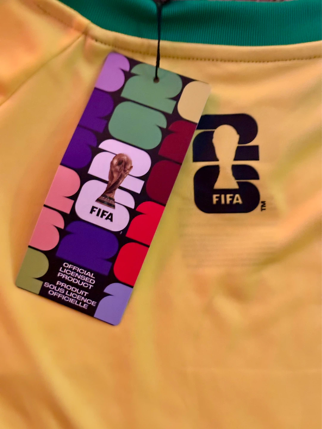 NWT Official BRAZIL FIFA World Cup 2026 Men’s Jersey L - photo 3