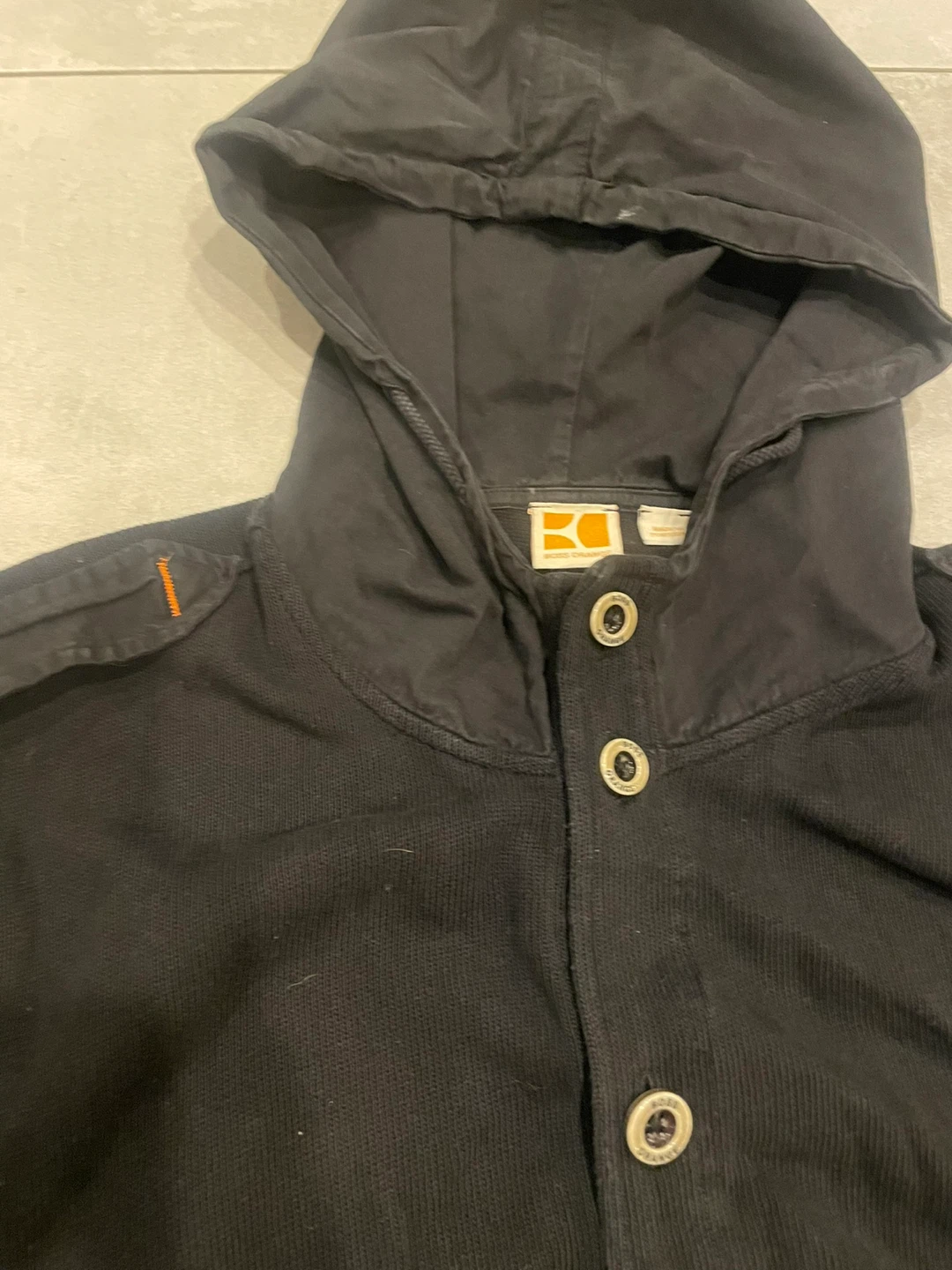 BOSS Orange Black Hoodie - photo 5