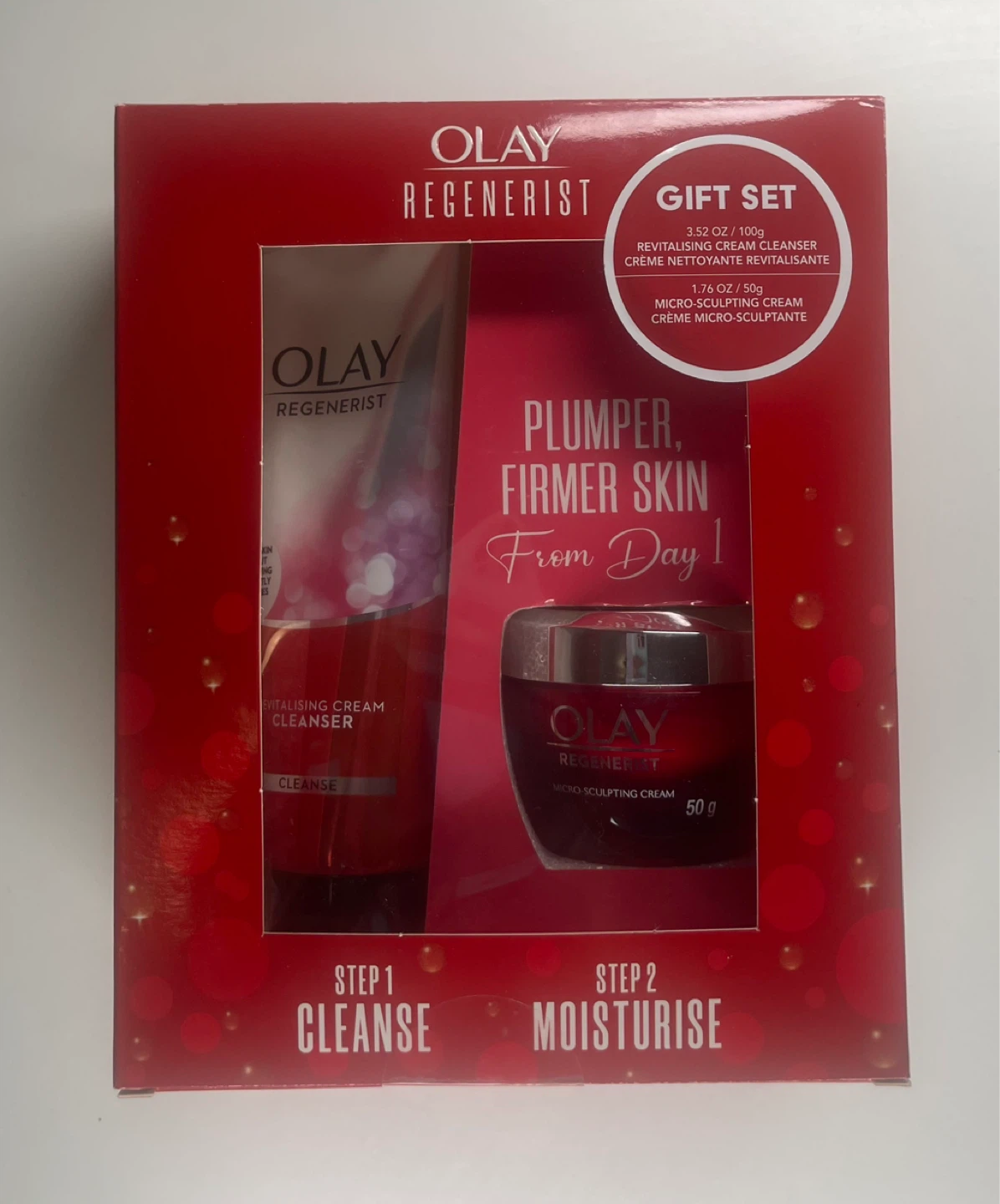 Olay Regenerist Cleanser & Moisturizer Gift Set