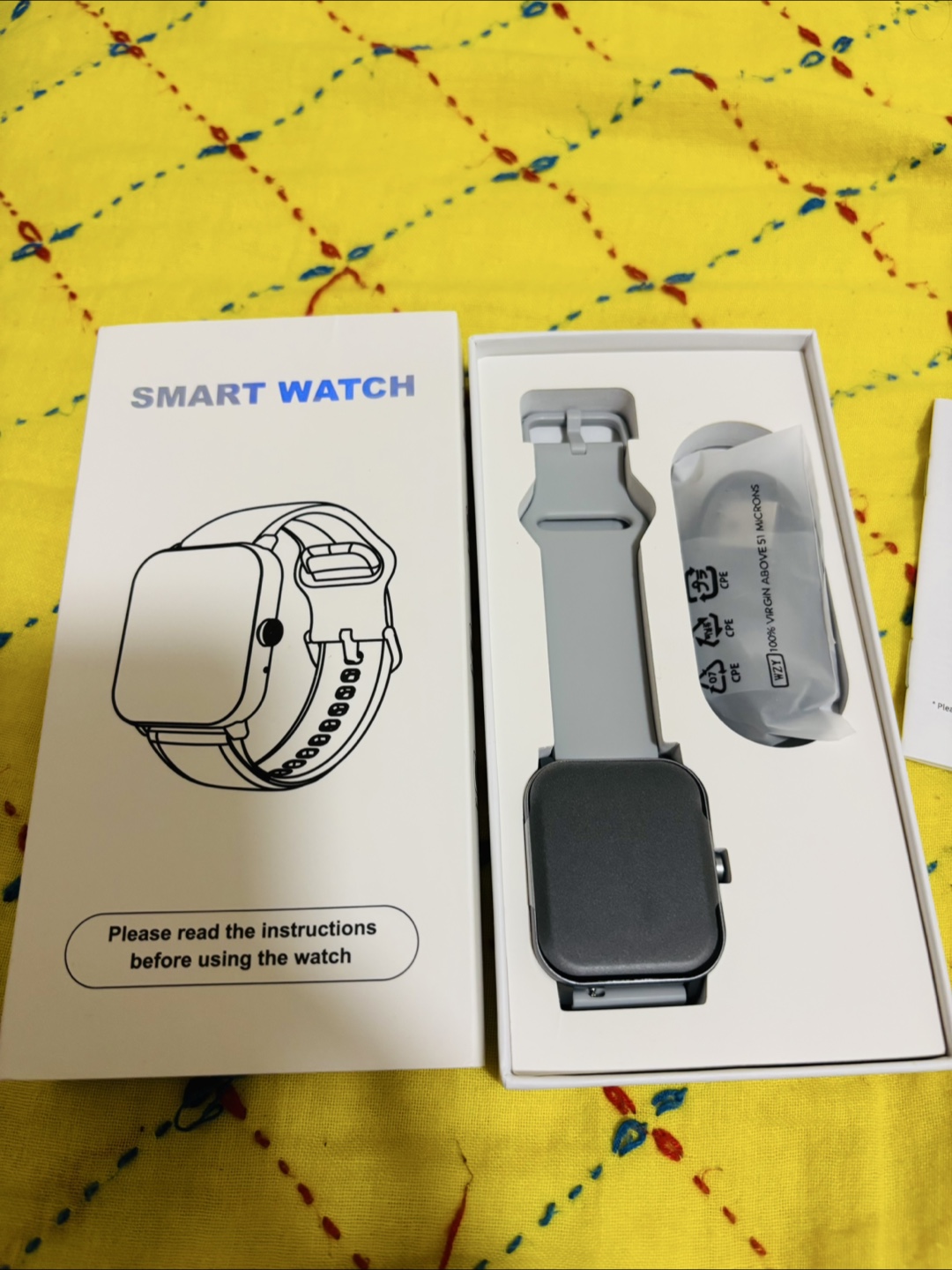 Brand New Smart Watch (Grey Color)