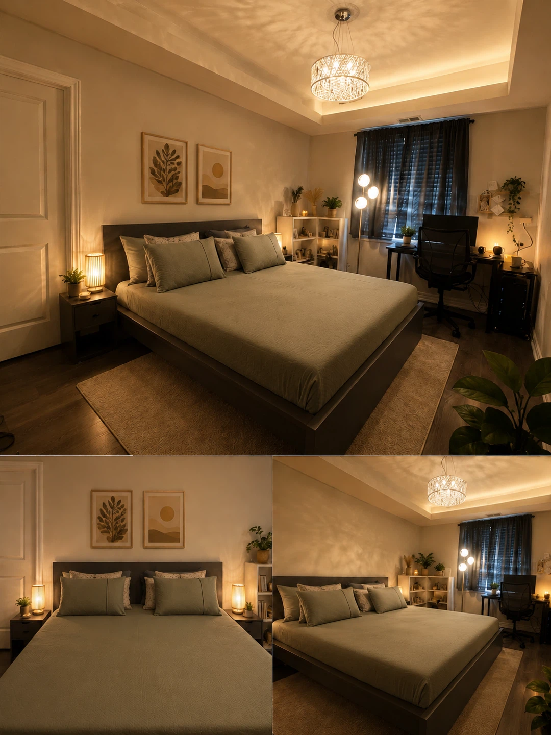 IKEA KING MALM Bed Frame