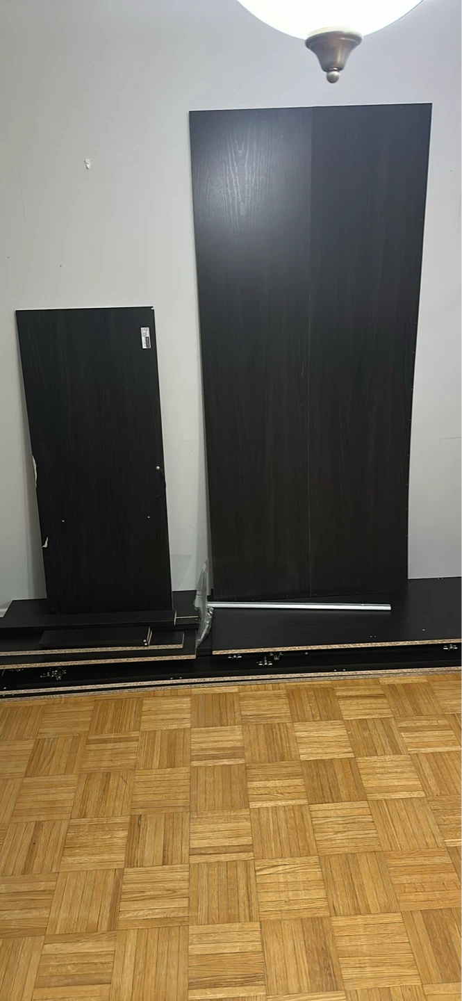 Dark Wood Wardrobe - photo 4