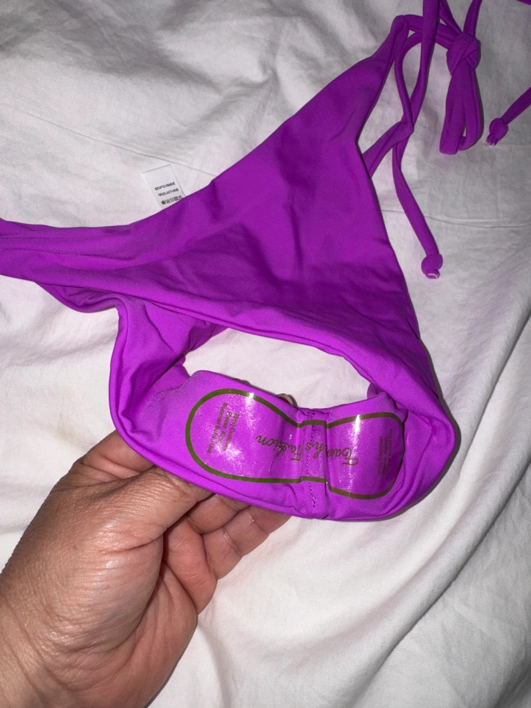 Purple String Bikini - photo 2