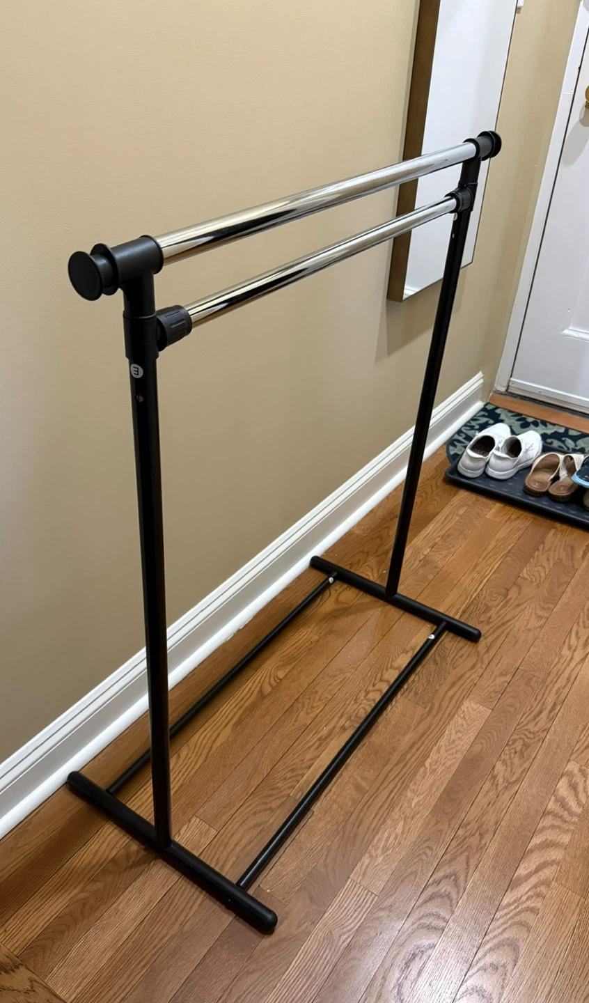 Double Rod Garment Rack