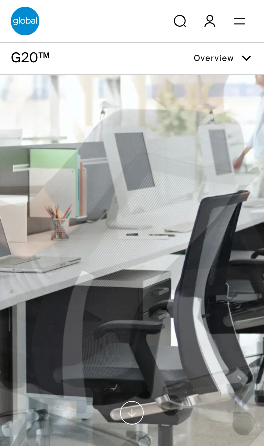 Global G20 Ergonomic Office Chair - photo 2