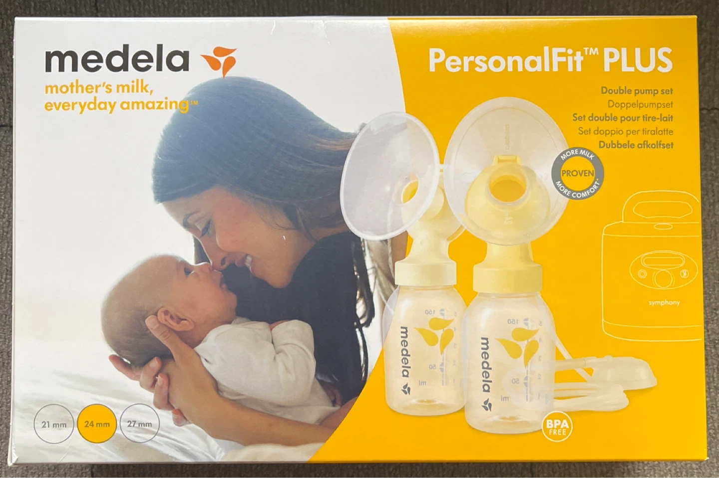 NEW - Medela PersonalFit PLUS Double Pump Set