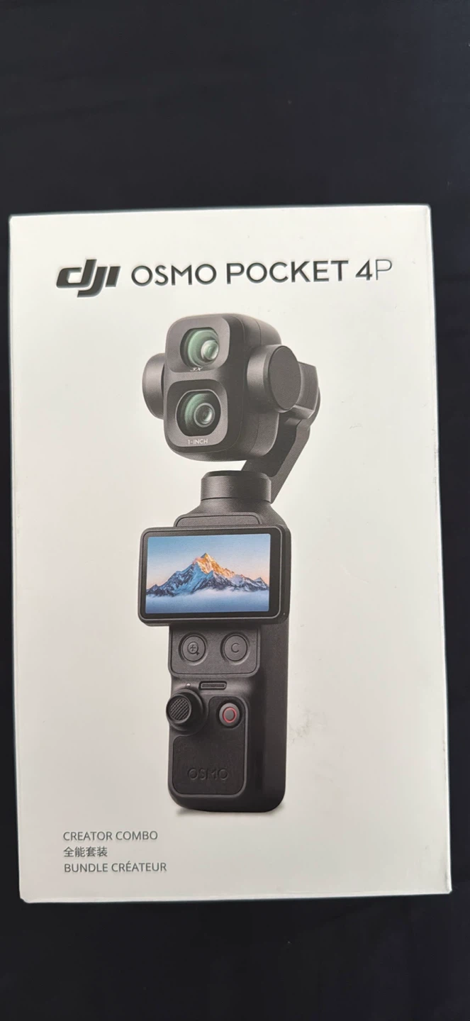 DJI OSMO POCKET 4P Creator Combo