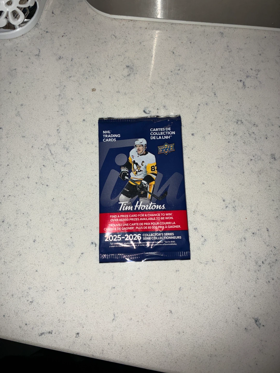 Tim Hortons 2025-2026 NHL Trading Card Pack