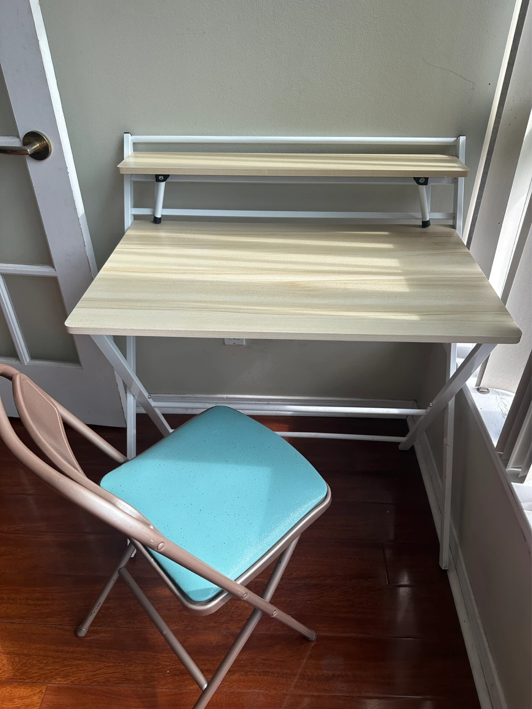 Folding Desk and Chair Set - photo 2