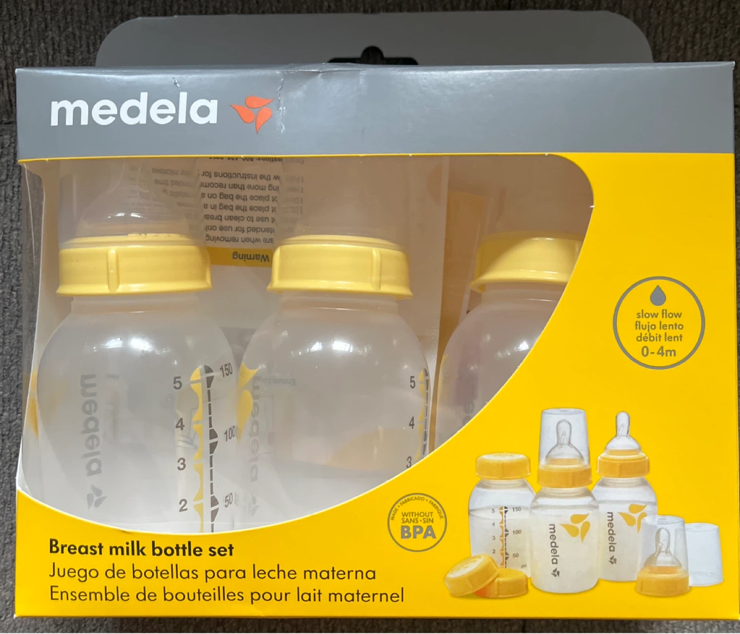 NEW - Medela Breast Milk Bottle Set