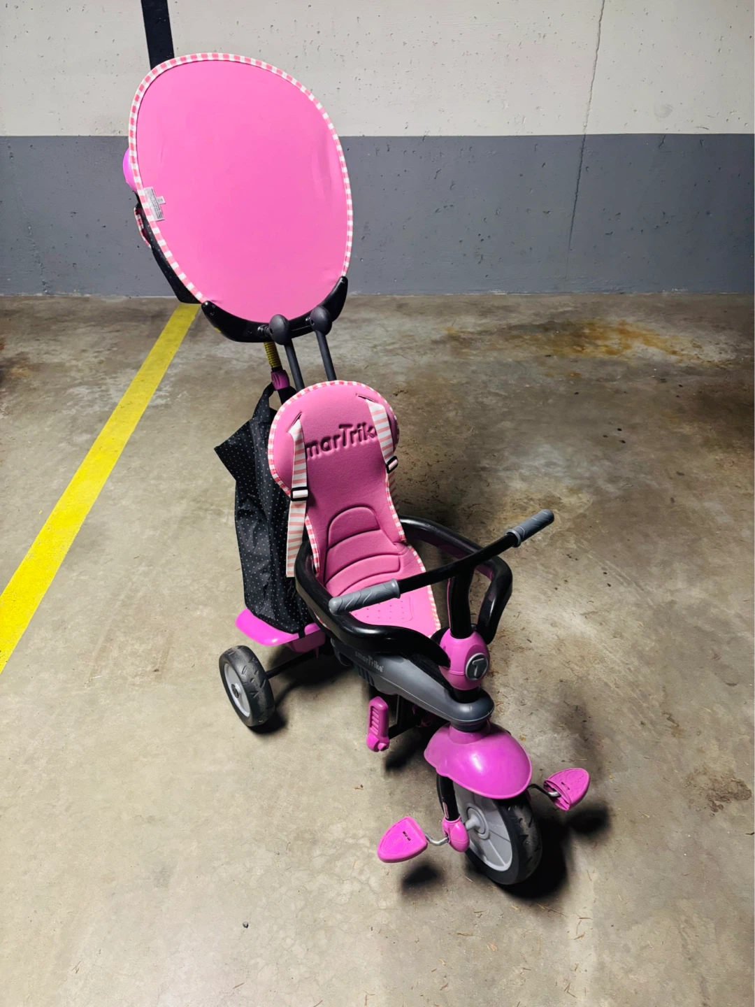 Pink Smartrike Tricycle