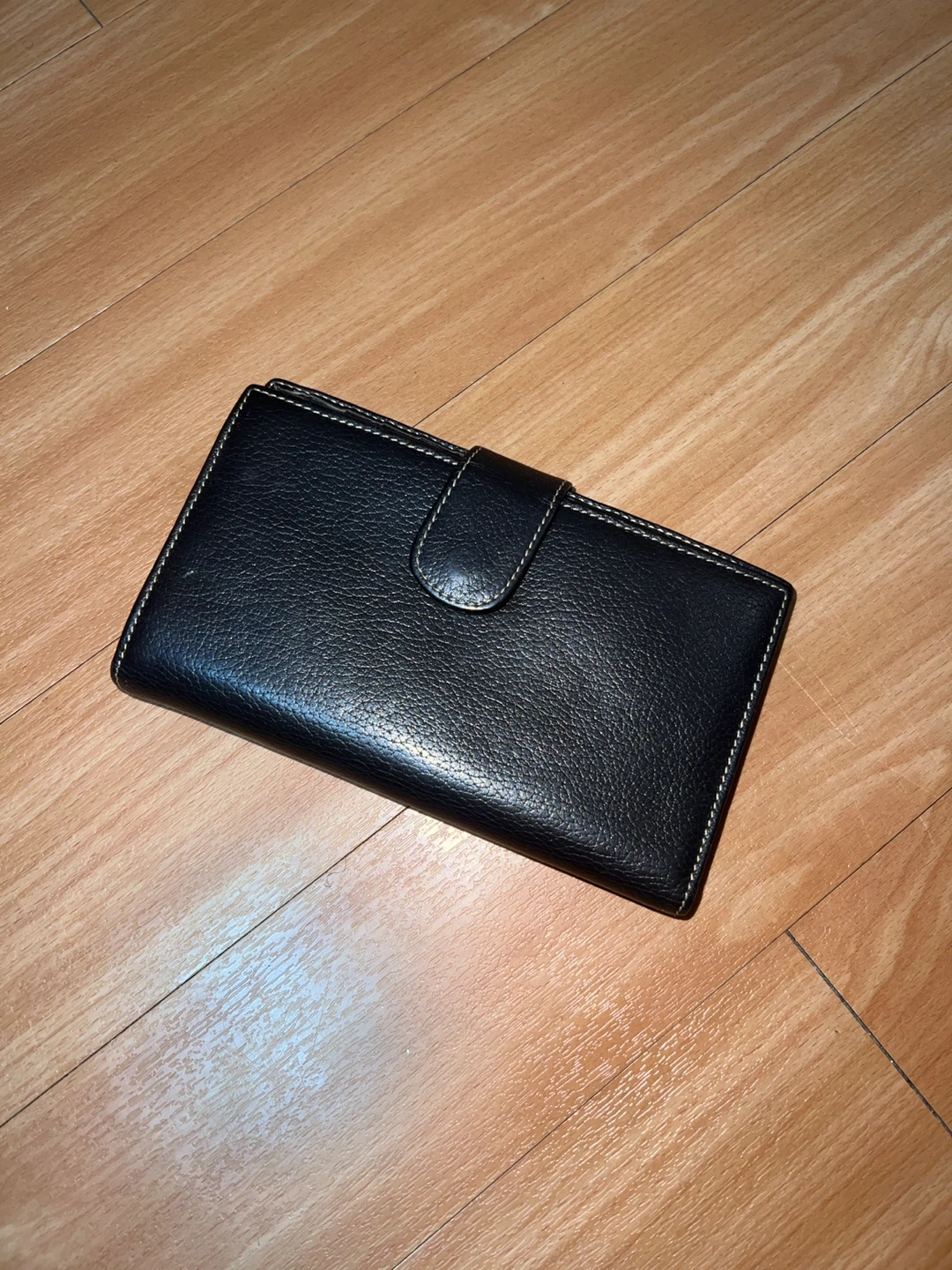 Danier chocolate brown Leather Wallet