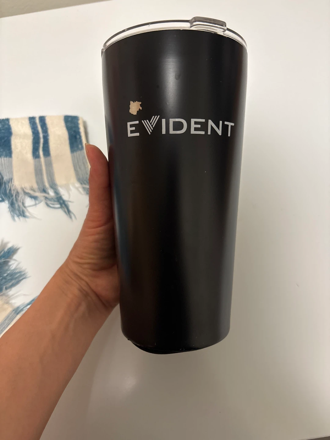 Free EVIDENT Tumbler, coffee cup