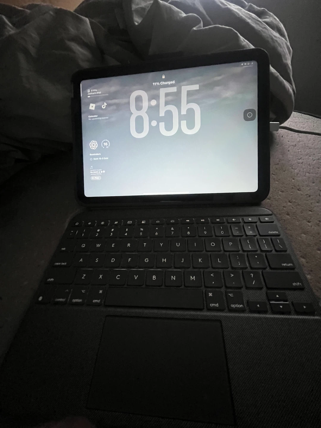 Apple iPad 10th generation with Logi Keyboard Case