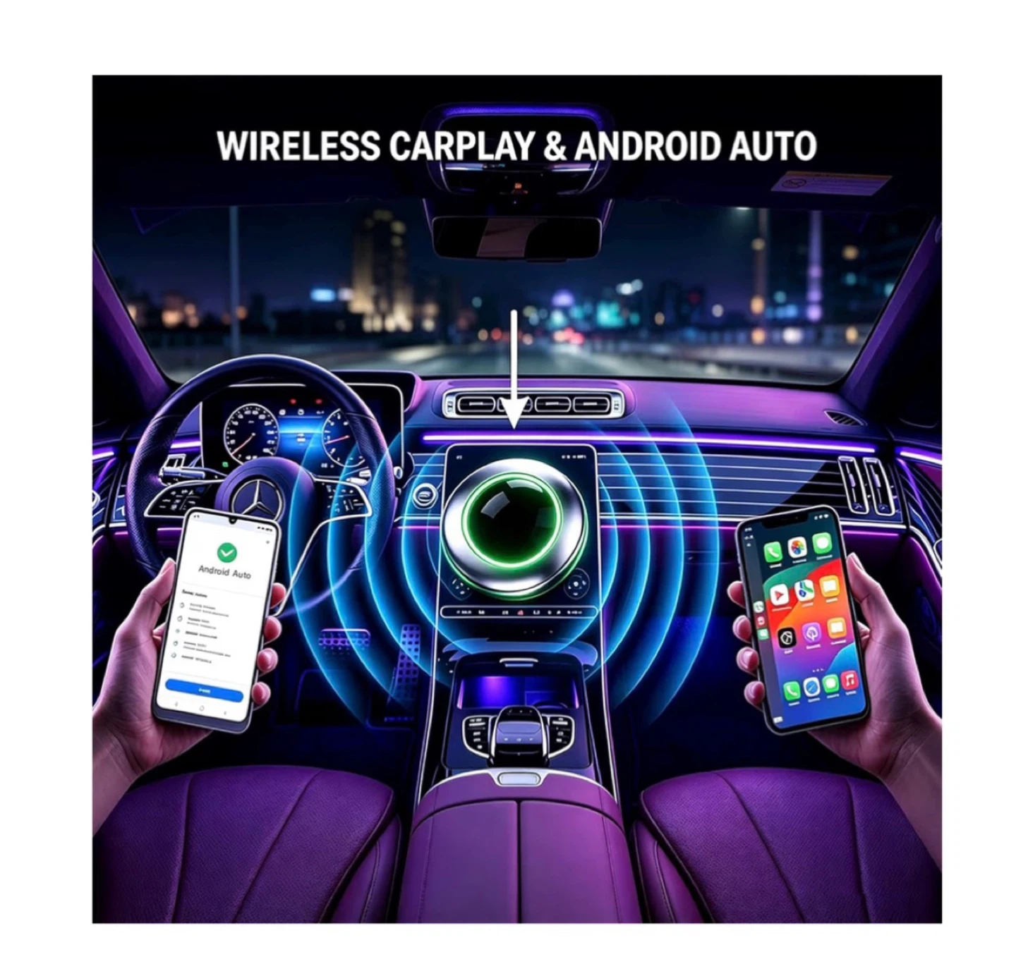 Brand new UFO-Shaped Wireless CarPlay Adapter - photo 5