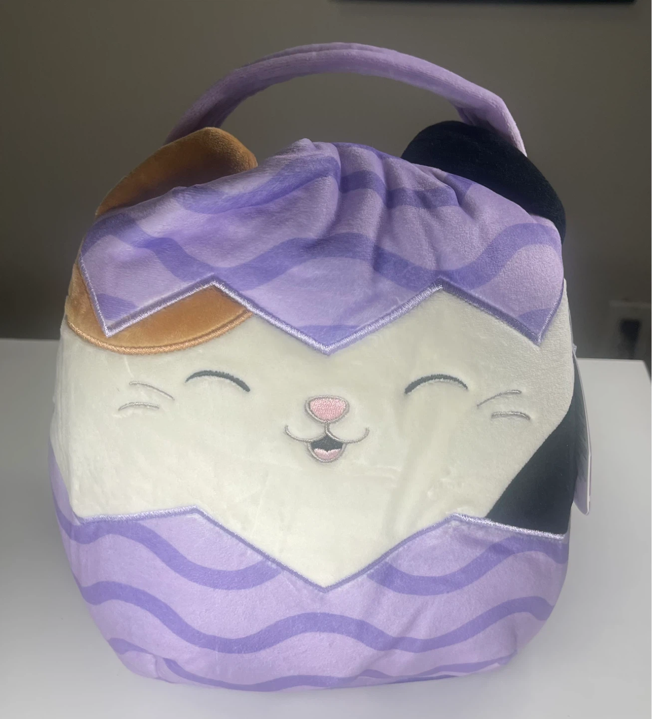 Squishmallows Cam the Cat Plush Basket Toy - photo 3