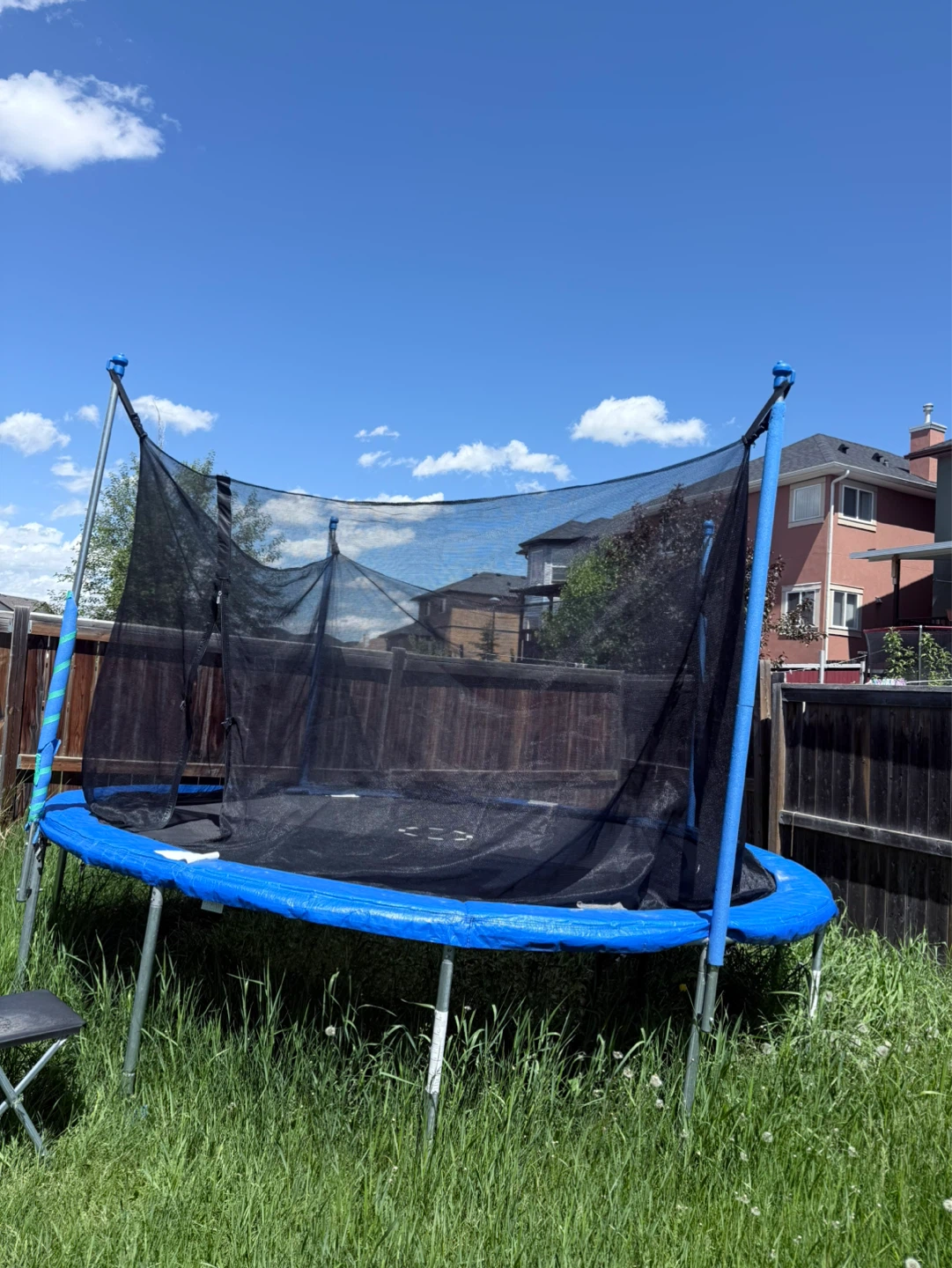 Trampoline with Safety Enclosure