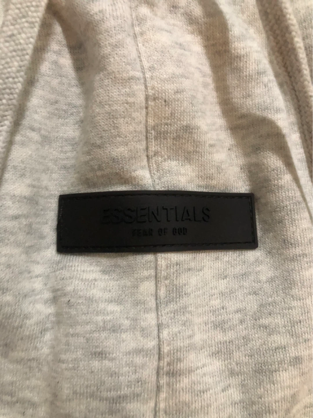ESSENTIALS Fear of God Grey Sweat Shorts - photo 5