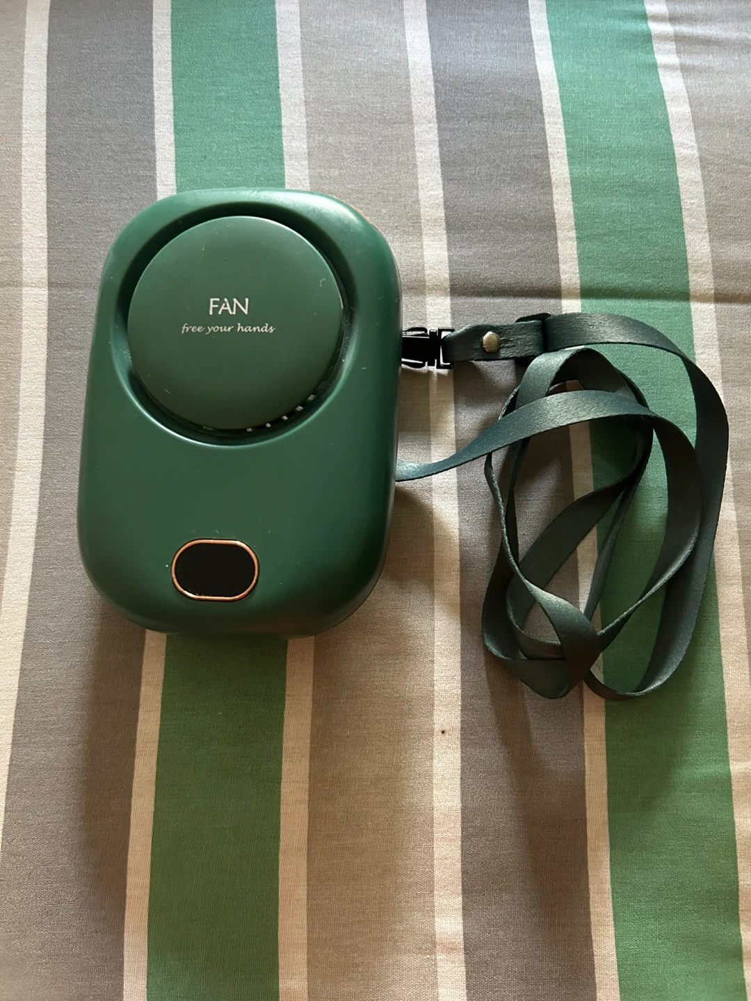 Green Portable Neck Fan