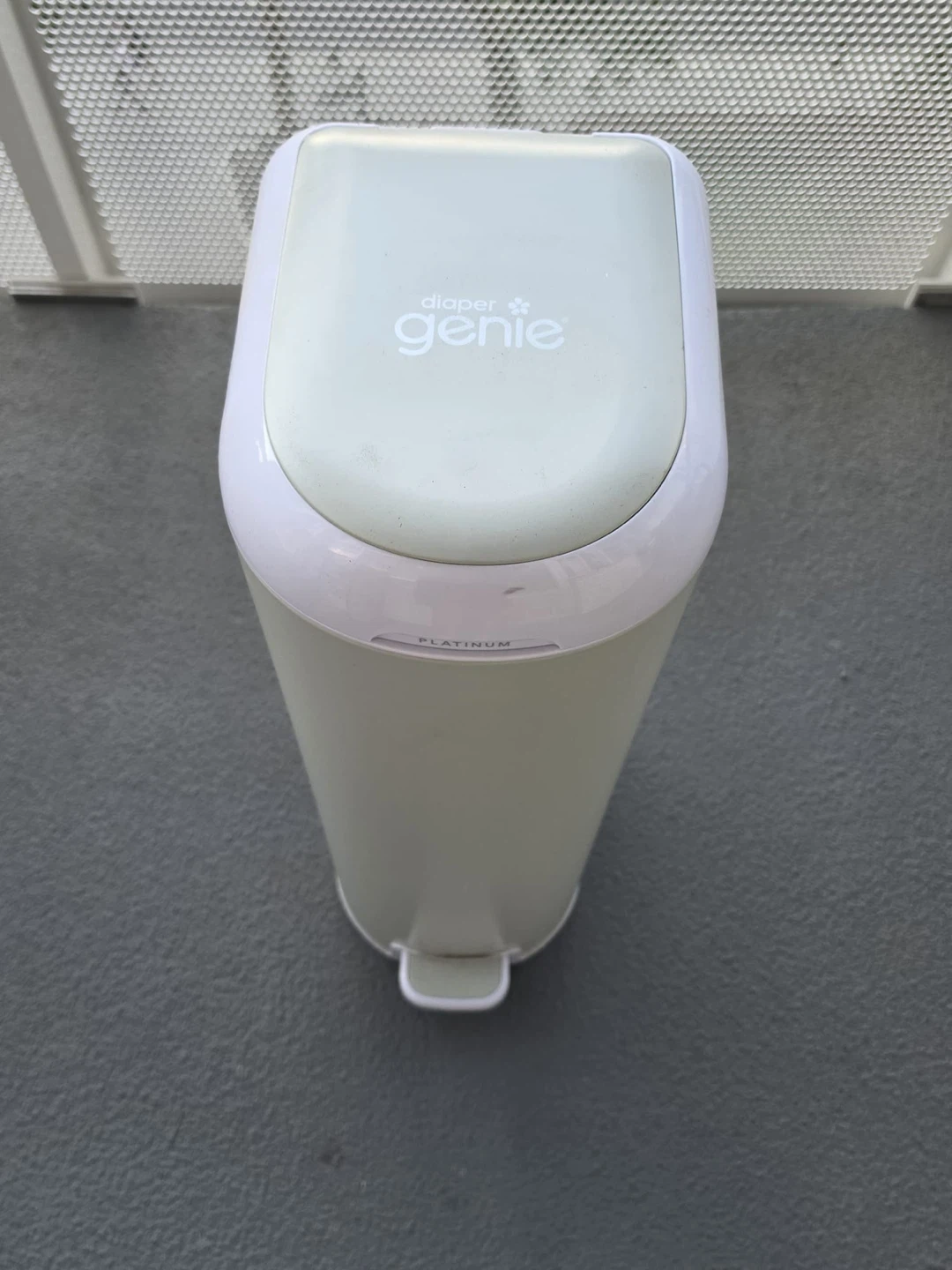 Diaper Genie Platinum Diaper Pail