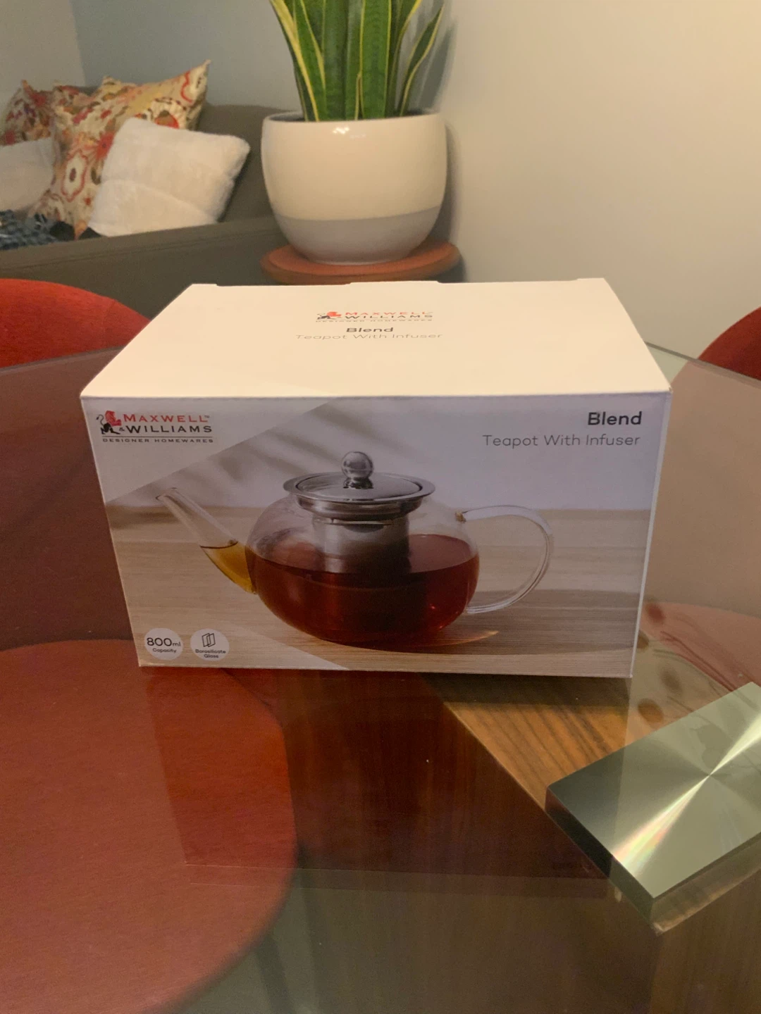 Maxwell & Williams Blend Teapot w/Infuser 800ml