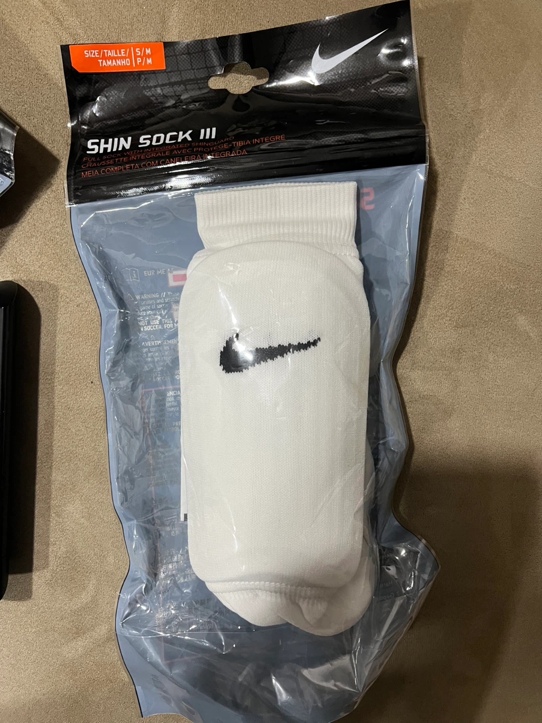 Nike Shin Sock III Shin Guards S/M