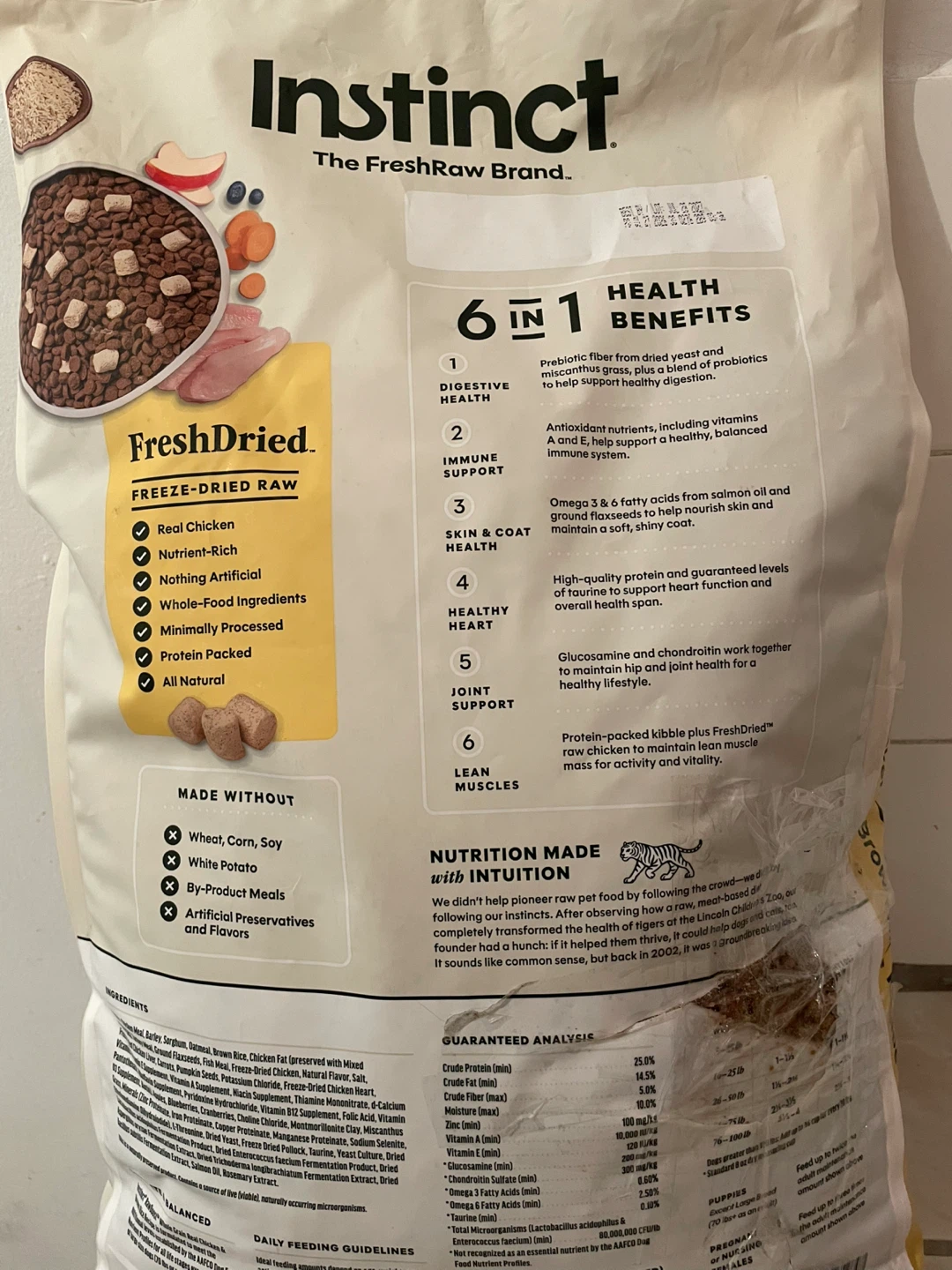 20lbs Brand New Instinct Dog Food - photo 2