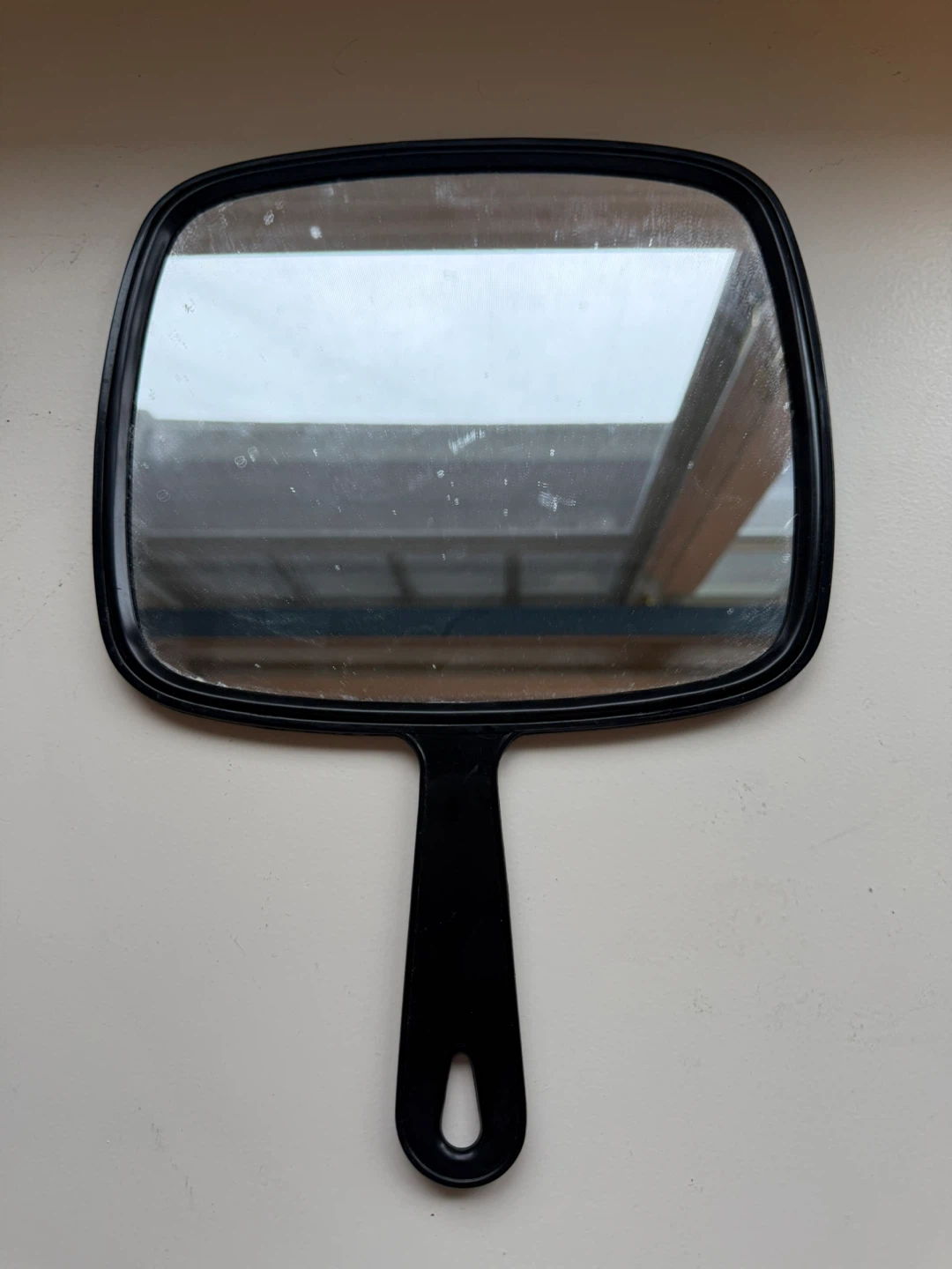 Black Handheld Mirror