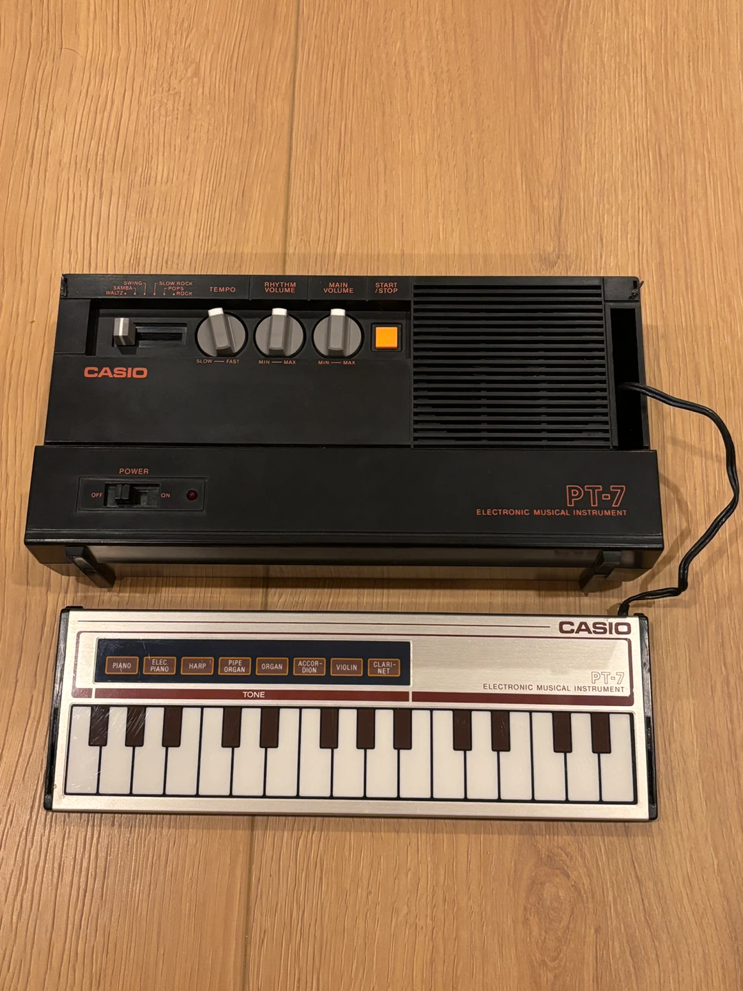 Rare Vintage Casio PT-7 Pocket Synthesizer - Working!