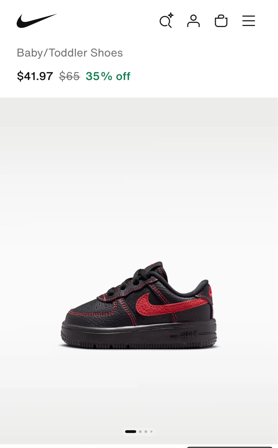 Nike Air Force 1 Low LV8 Toddler Shoes - photo 2