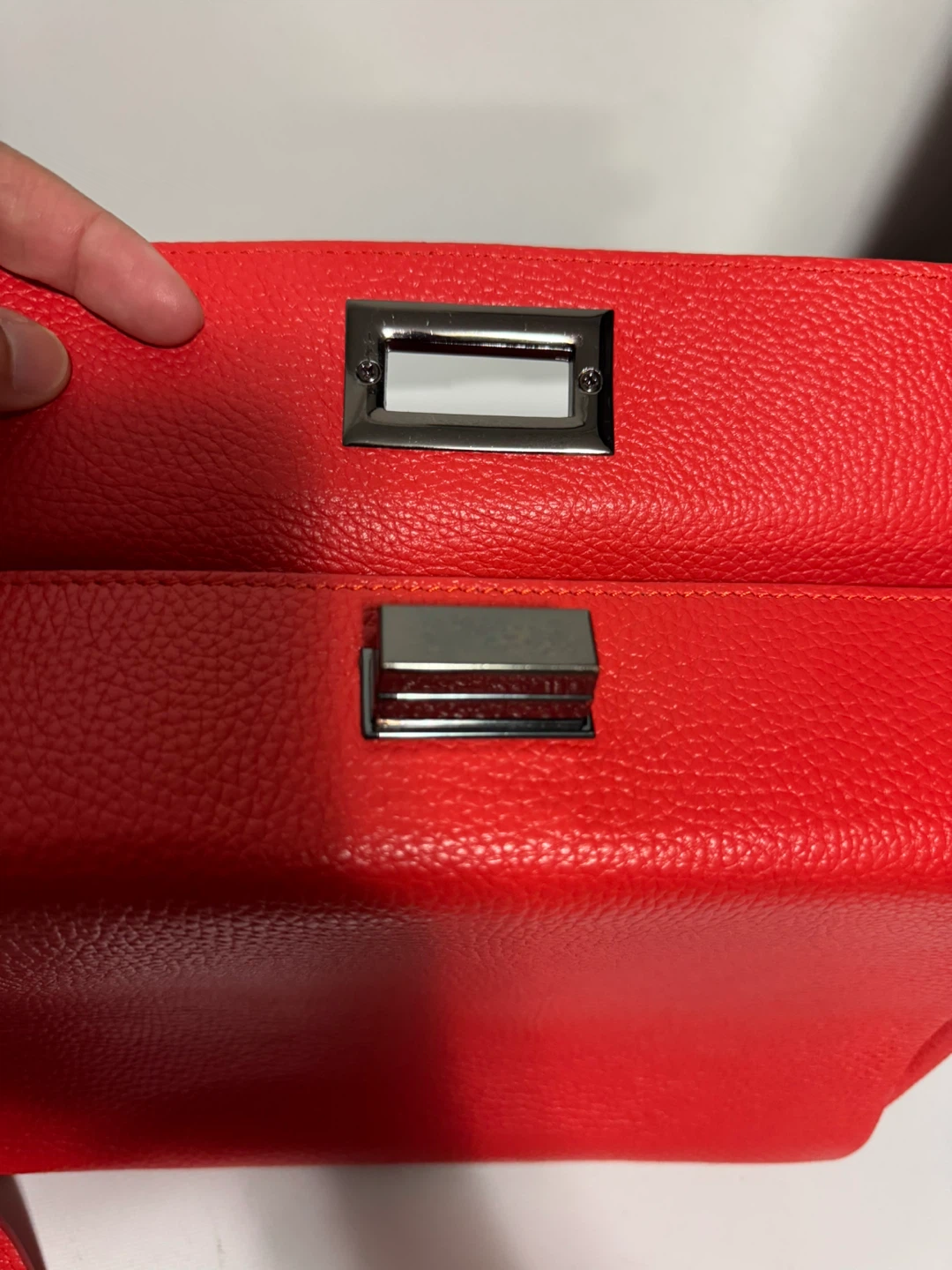 Red Leather Handbag - photo 2