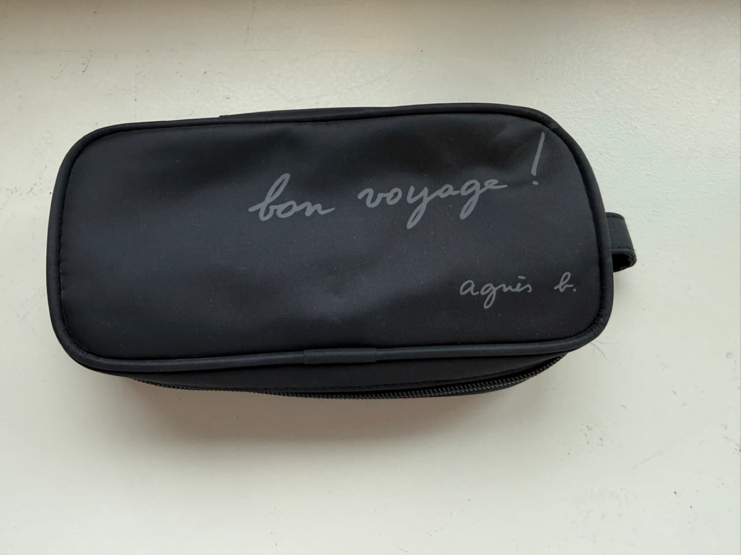 Agnès B. "Bon Voyage" Travel Pouch
