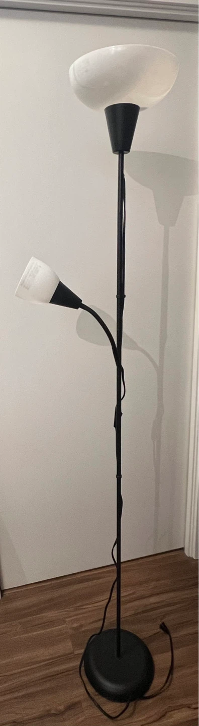 IKEA floor uplighter/reading lamp
