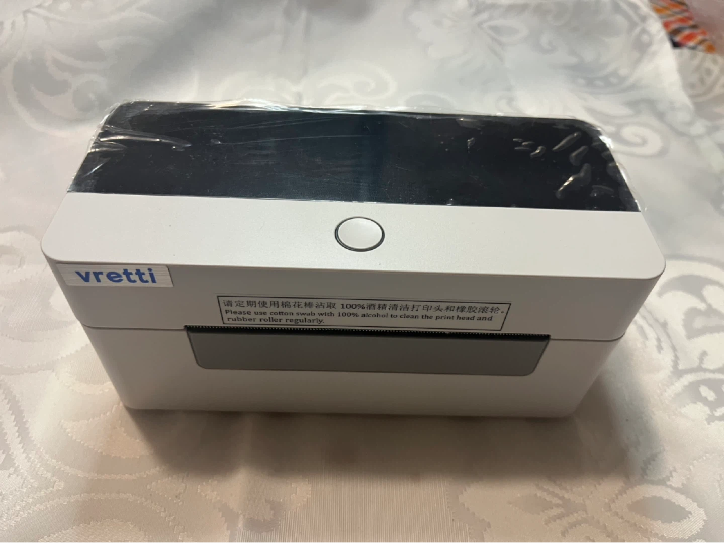 VRETTI 4BarCode - Powers on & prints.