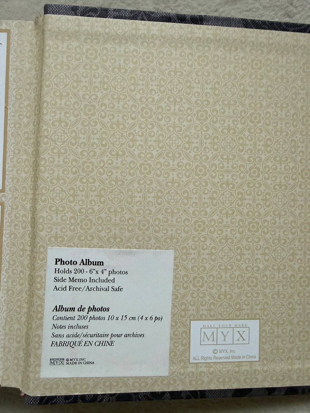 MYX Photo Album 6"x4" - photo 3