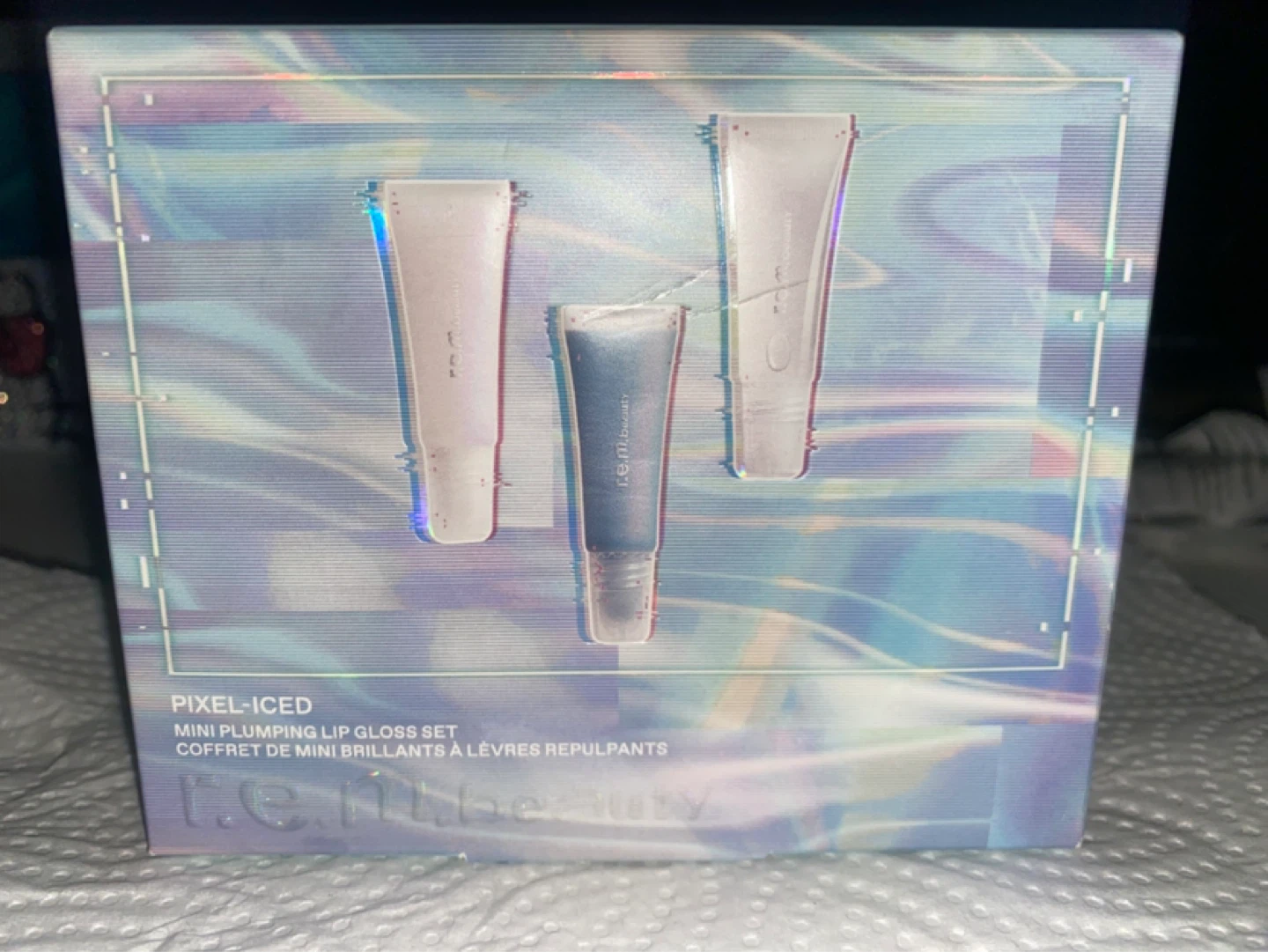 (FREE) r.e.m. beauty PIXEL-ICED Mini Plumping Lip Gloss Set