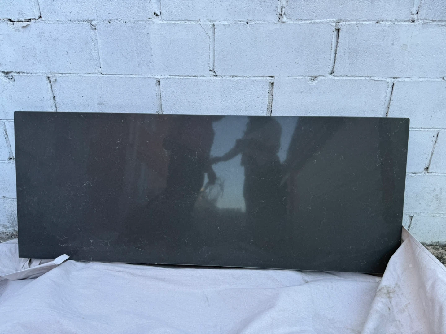 Dark Gray Countertop Slab